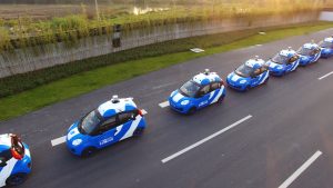 Autonomous cars on the road in China