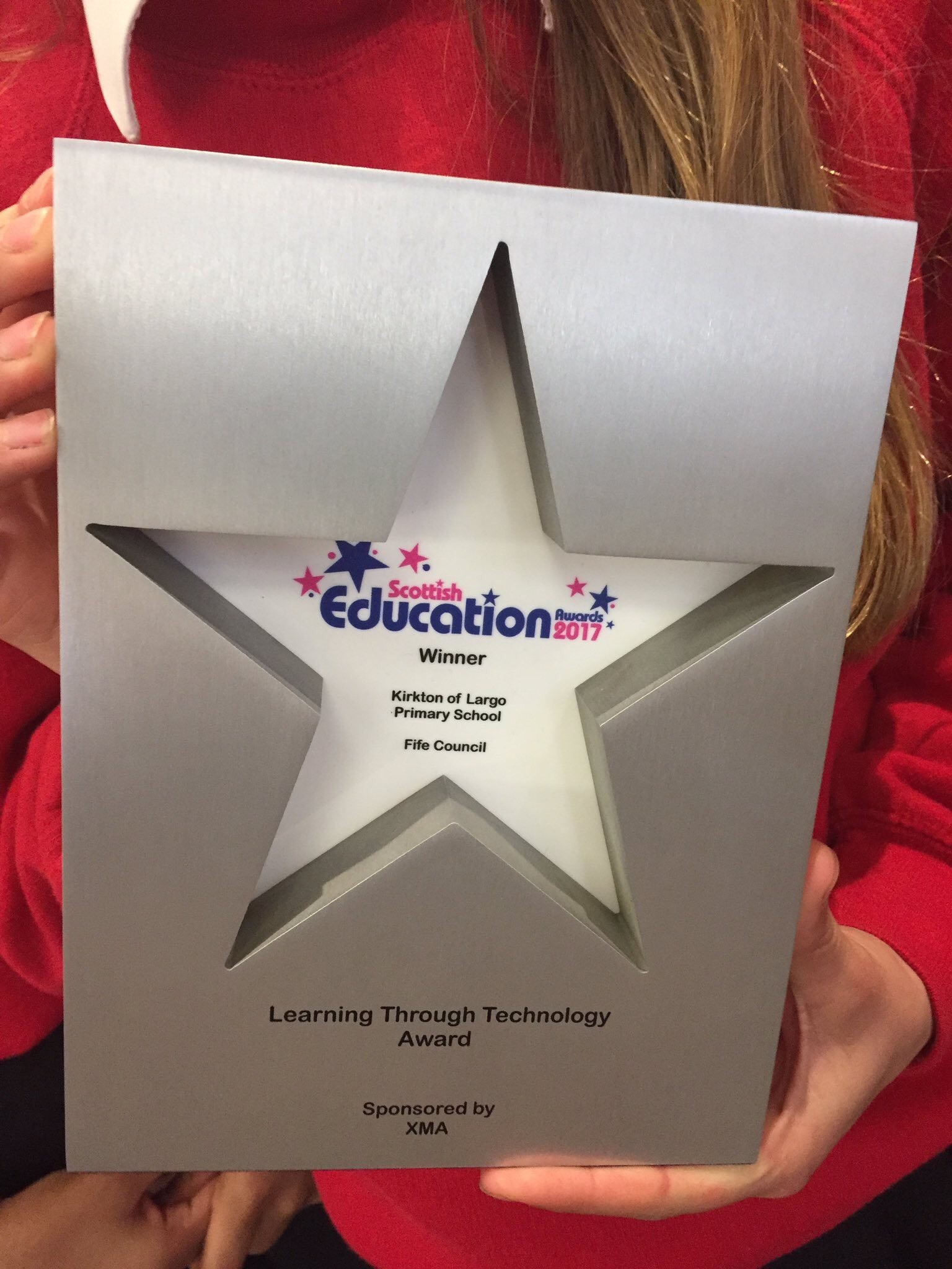 Kirkton of Largo won the Learning Through Technology category