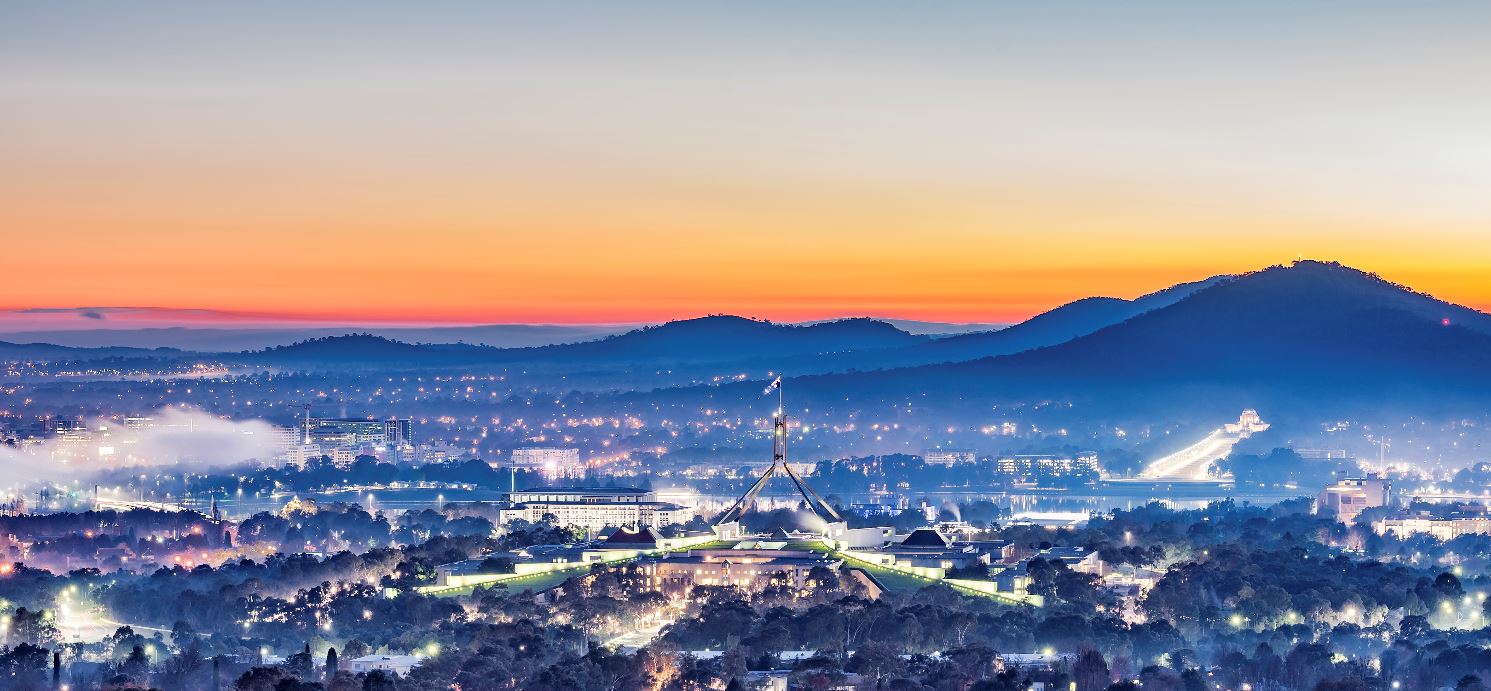 Canberra in the Australian Capital Territory