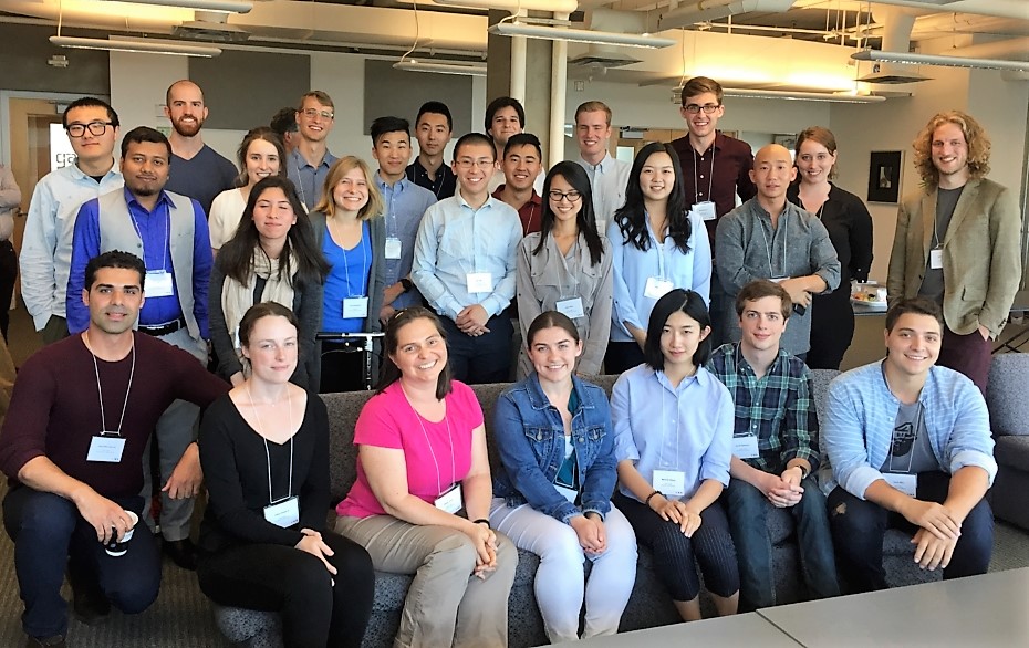 Group photo of students and advisers from University of Washington and University of British Columbia
