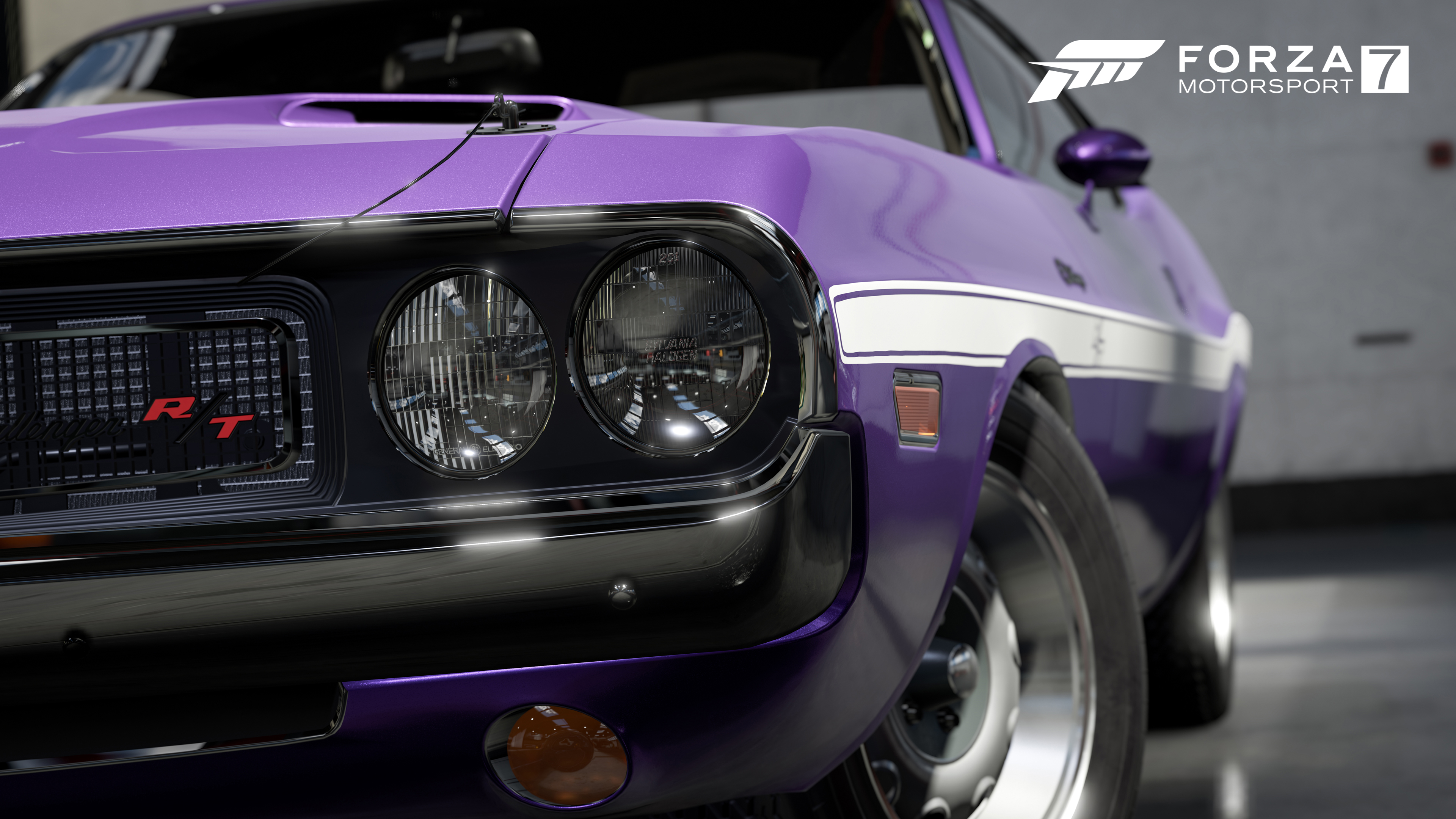 Purple car from Forza 7