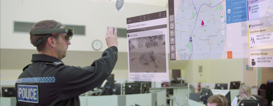 ние Scene of Crime Application для Microsoft HoloLens позволит полицейским более эффективно обследовать место преступления