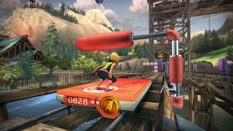 A screenshot from Kinect Adventures!, a new game for XBOX 360.