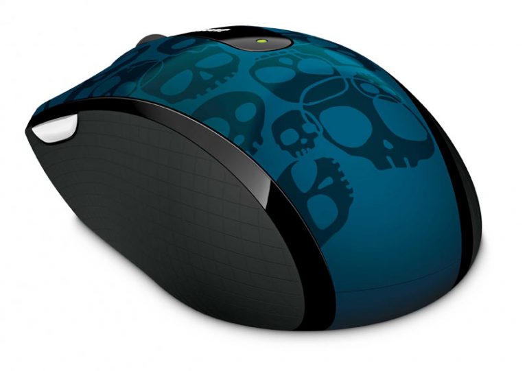 Back View: Wireless Mobile Mouse 4000 Channel Wide Collection
