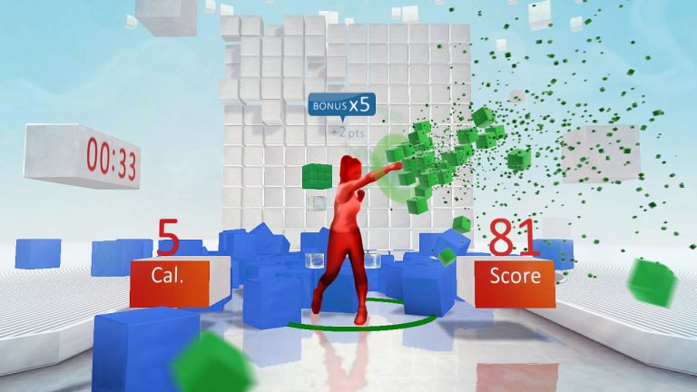 A screenshot from Your Shape: Fitness Evolved, a new game for XBOX 360.