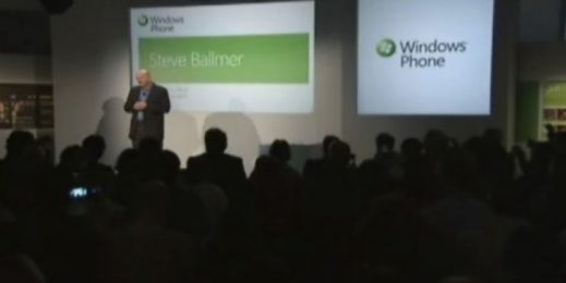 Microsoft and AT&T Press Conference on Windows Phone 7