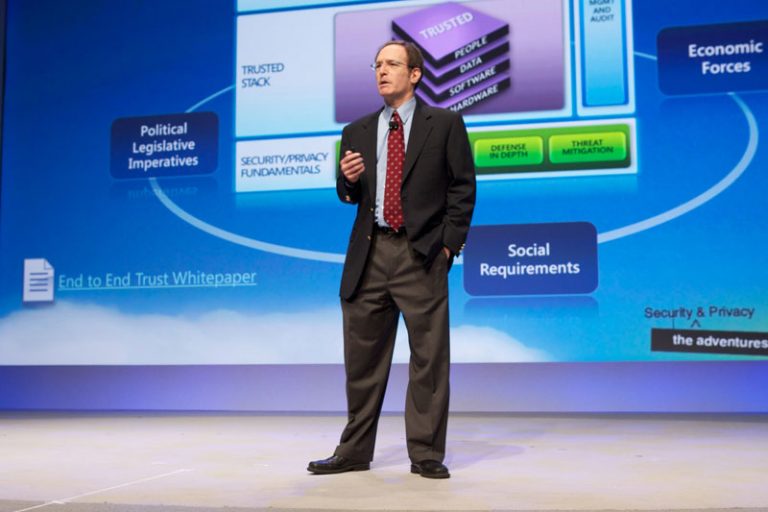 “Collective defense is the idea that if we can improve the health of consumer devices connected to the Internet, we create a healthier online environment for everyone.” — Scott Charney, Corporate Vice President, Microsoft Corp. (photo courtesy of RSA Conference)
