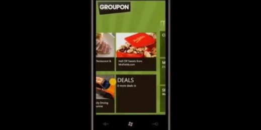 Groupon app for Windows Phone 7