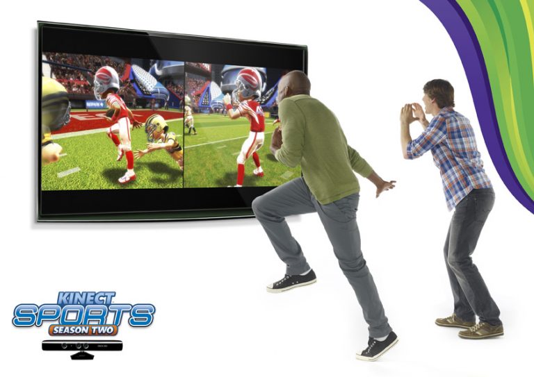 “Kinect Sports: Season Two” features six full, new, team-based and individual sports — tennis, golf, American football, baseball, skiing and darts — with unique challenges and activities for each.