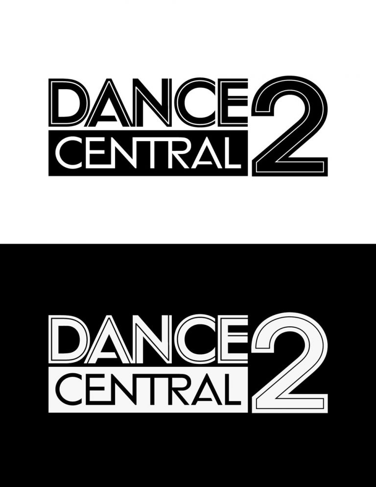 Two versions of the logo for "Dance Central 2," a new game for Kinect for Xbox 360.