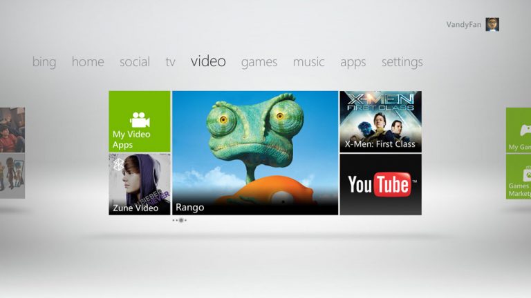 Xbox LIVE now brings customers more entertainment options to enjoy movies, TV shows and sports, instantly. Find new movies on the Zune marketplace or explore the latest videos on YouTube. With Xbox LIVE and Kinect for Xbox 360, videos are just a voice command away.