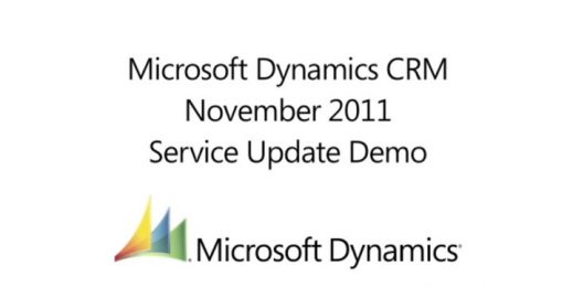 Microsoft Dynamics CRM November 2011 Service Update Demo