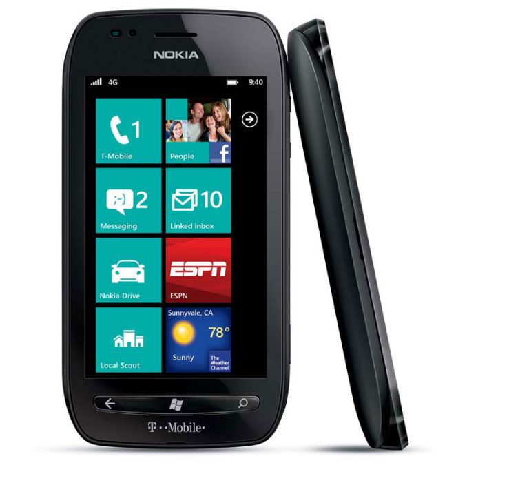 The Nokia Lumia 710 features a 3.7-inch ClearBlack WVGA full-touch display for outstanding outdoor viewing and a Qualcomm 1.4GHz Snapdragon processor, providing speedy access to entertainment and information on the go.