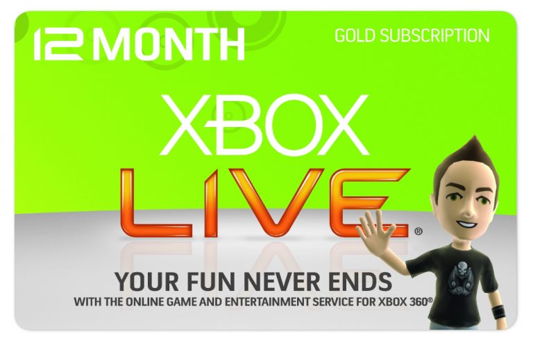 Xbox LIVE Gold Membership gives real-time updates from ESPN and MLB.TV and unlimited access to premium entertainment from partners like UFC, Hulu Plus, Netflix, Facebook, Twitter, Last.fm and more, plus social features like Avatar Kinect*. With the best multiplayer gaming network, access to the biggest names in sports and entertainment, and all-new ways to watch, listen to and play with friends from around the world, a 12-month Xbox LIVE Gold Membership is the best value in home entertainment. Price US$59.99. 
*Other subscriptions and requirements apply for some Xbox LIVE features. Kinect voice, gesture and search controls available with select Xbox LIVE content, and may vary by feature. Features and content vary by region.  See xbox.com/live. Broadband internet, games and media content sold separately.