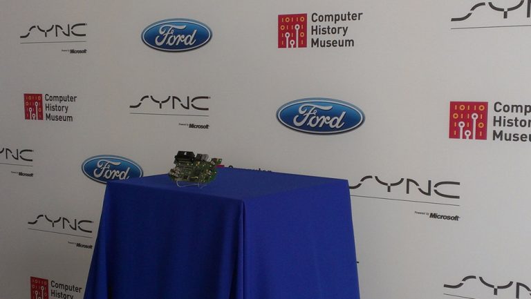 The Computer History Museum has formally added this Ford SYNC module to its permanent collection. Ford and Microsoft’s Windows Embedded Automotive teamed up in 2005 to develop what has become an award-winning, in-car connectivity system that is in more than 4 million vehicles worldwide. Mountain View, Calif.