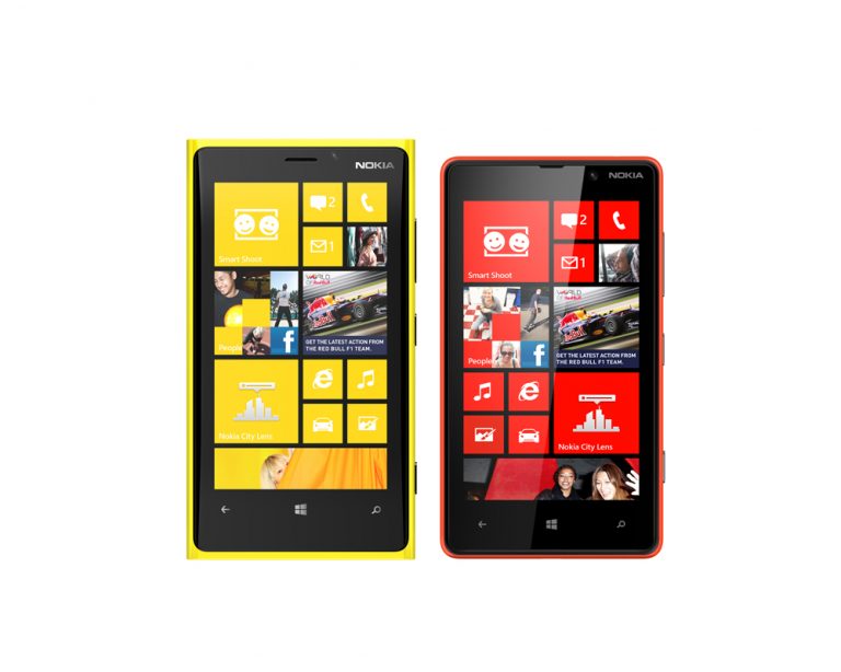 Nokia today introduced the Lumia 920 and the Lumia 820, its first phones that will use the new Windows Phone 8 operating system.