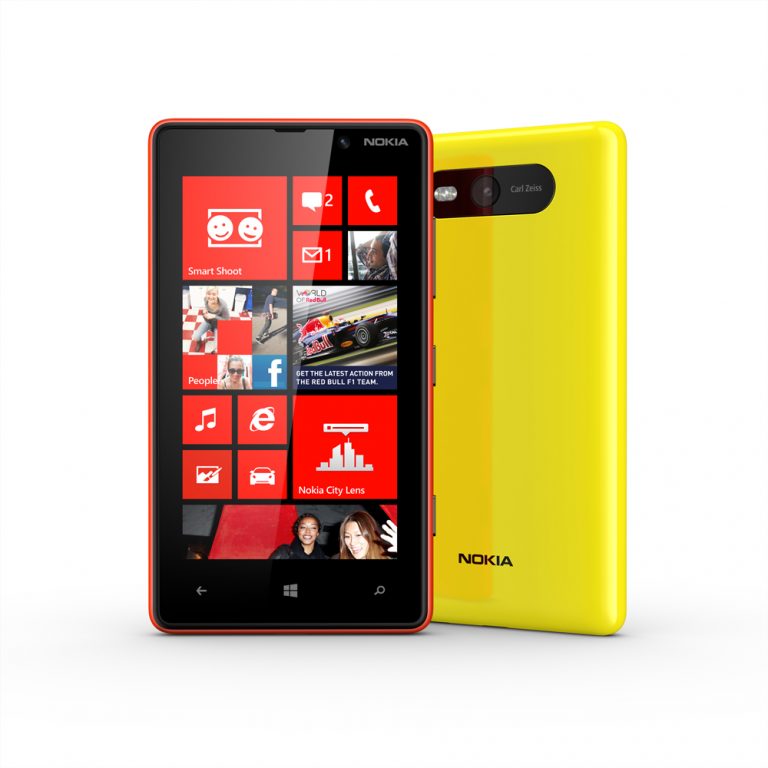 The Nokia Lumia 820 will feature a 4.3" OLED Wide Video Graphics Array (WVGA) display and a 1.5 GHz Dual Core Snapdragon processor.