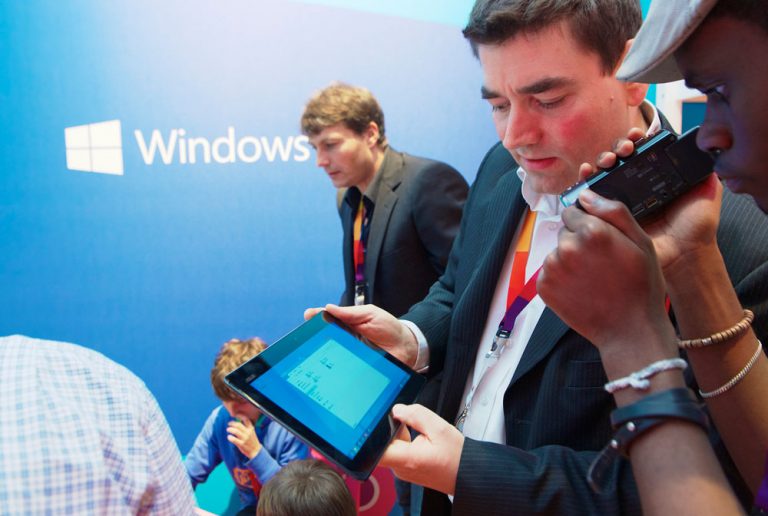 PC manufacturers were able to demonstrate their brand-new form factors that Windows 8 has enabled