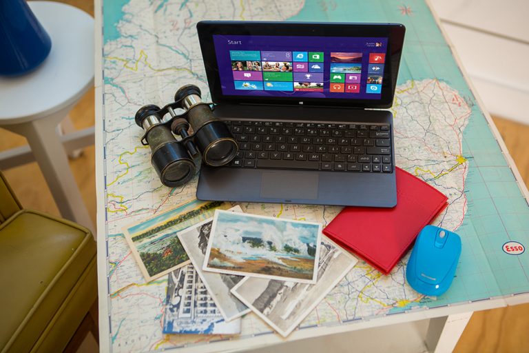 Having a thin and light laptop with the full power of Windows 8 is a great option for global travel.