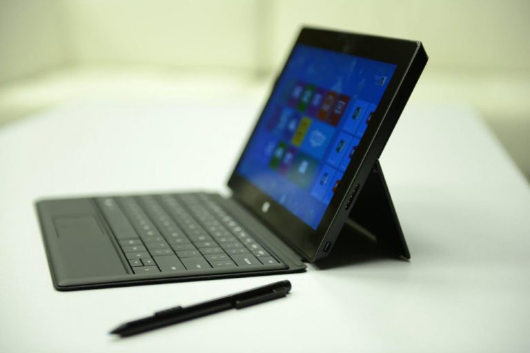Surface Windows 8 Pro will be available in the U.S. and Canada on Feb. 9 through all Microsoft retail stores, microsoftstore.com and at Staples and Best Buy in the U.S. and from Best Buy and Future Shop in Canada.