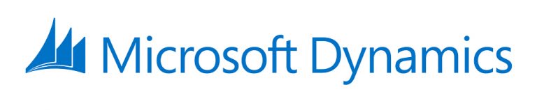 Logo (cyan) for the Microsoft Dynamics line of business software products.