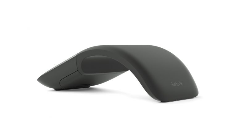 This special-edition Arc Touch Mouse has been updated to match the look of Surface. Like other Arc Touch mice, it is designed for comfort and flattens for portability. It connects via Bluetooth 3.0, freeing Surface’s USB port for use by other devices.