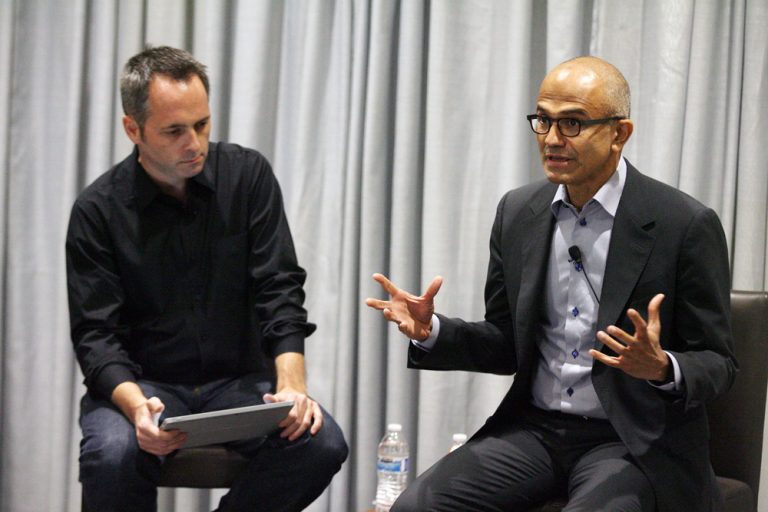Steve Clayton and Satya Nadella, executive vice president, Cloud and Enterprise Division, discuss the enterprise, cloud computing and Microsoft news.
