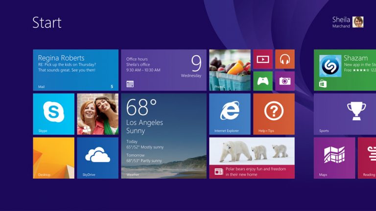 Windows 8.1 is highly personal and features an improved and more customizable Start screen with variable tile sizes and more background designs and colors so that each Windows device will look unique and personal to you. In addition, customers can choose how to start their Windows experience — at the Start screen or directly in the familiar Windows desktop.