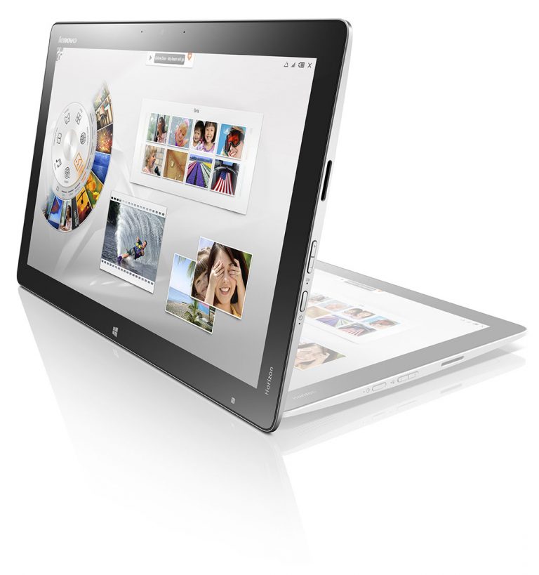 Lenovo announces its super-light Horizon 2s at IFA 2014 in Berlin. The device is 10 pounds lighter than the original Horizon.