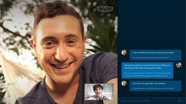 Skype Translator preview program is now available to select Windows 8.1 users who signed up on the sign-up page.