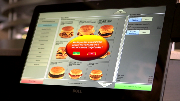 The Intel-powered Dell 3030 kiosks with Windows 8 provide a touch-friendly, familiar experience for Hardee’s customers and employees.