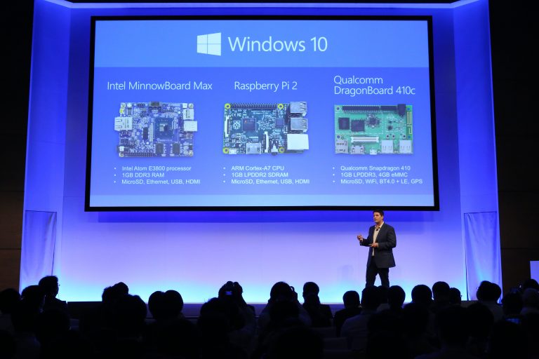 Terry Myerson, executive vice president, Operating Systems Group, discusses how Windows 10 supports innovation across a broad family of devices, including maker boards from Raspberry Pi, Intel and Qualcomm.