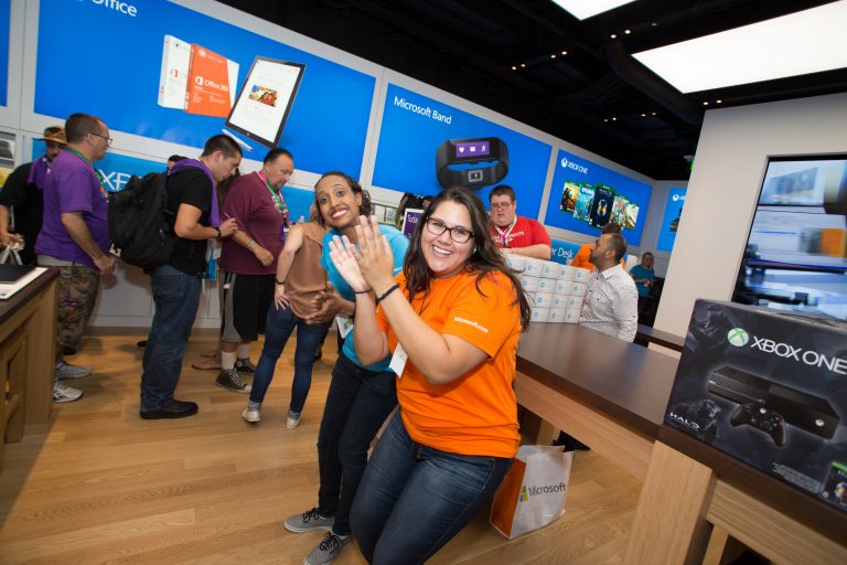 Microsoft opened its 112th store at The Mall at University Town Center in Sarasota, Fla., on June 11, 2015.
