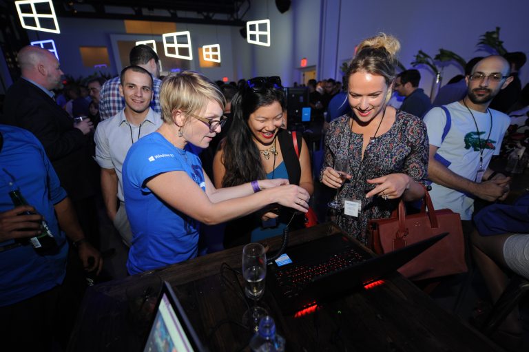Windows 10 fans experience the new Windows in New York City