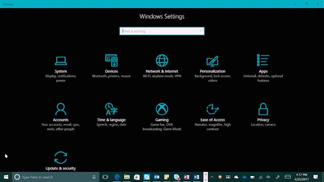 Windows 10 themes GIF