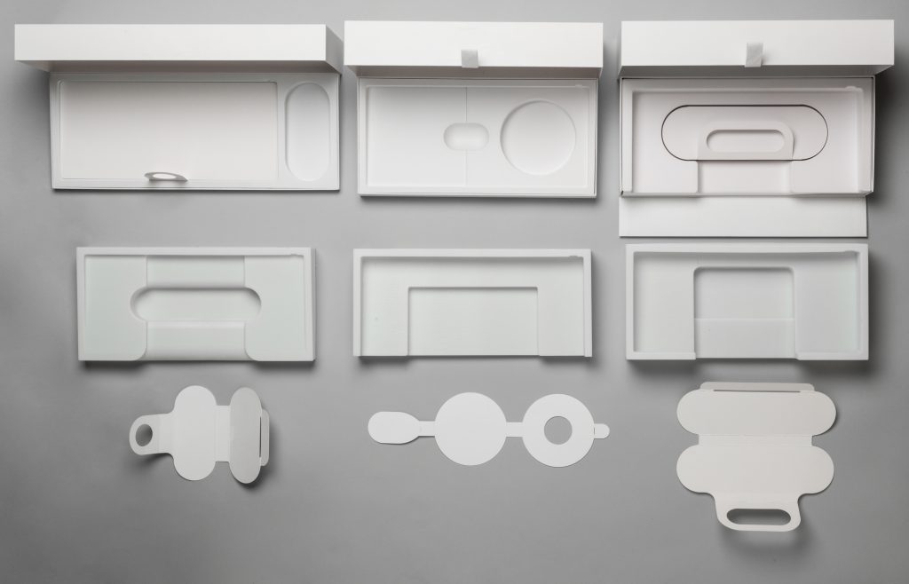 various xbox adaptive controller packaging prototypes