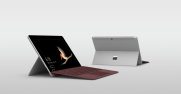 Surface Go in red and gray