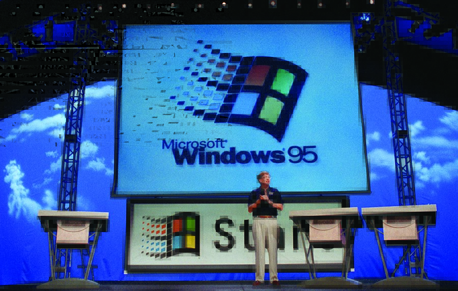Launch of Windows 95
