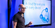 satya nadella presents a cloud for every device