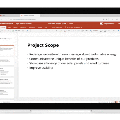 Project Scope Ideas in PowerPoint
