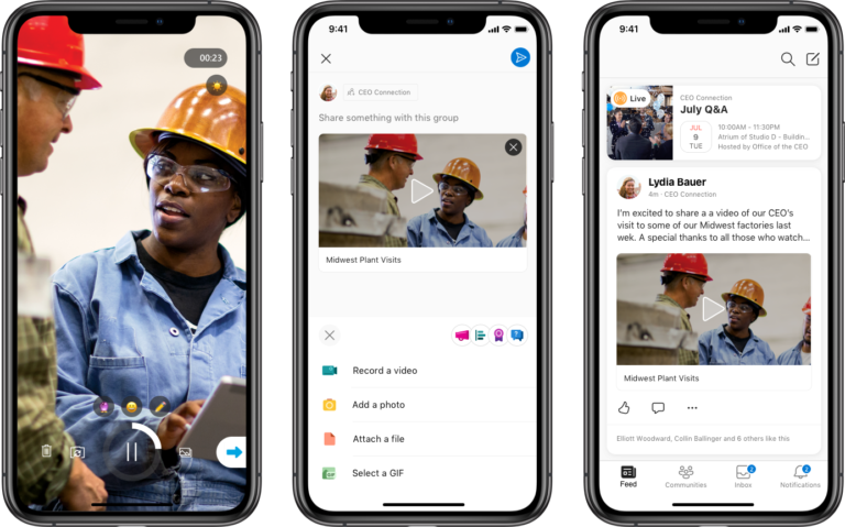 SharePoint Mobile Videos integrated with Yammer in iOS