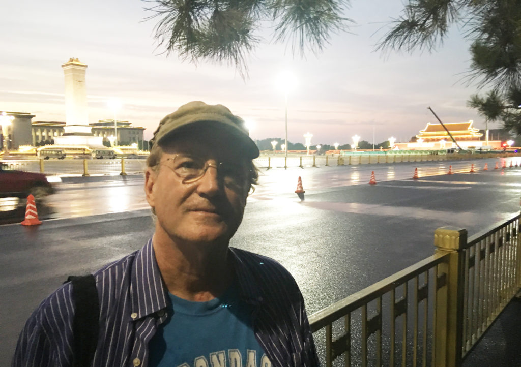 Philip Cunningham in Tiananmen Square