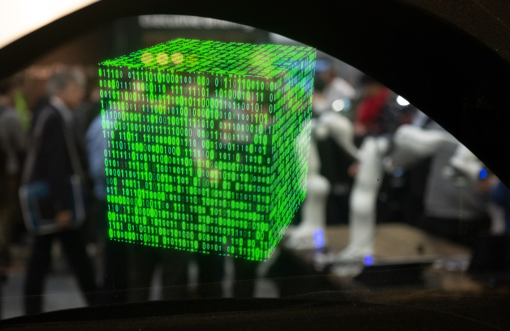 Microsoft HoloLens demo at Hannover Messe 2019