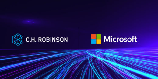 C.H. Robinson and Microsoft logos