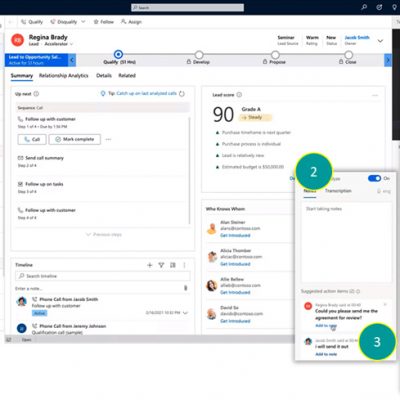 Dynamics 365 Sales: Lead to Opportunity