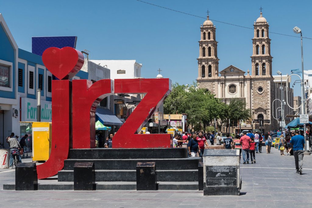 The streets of Ciudad Juárez 
