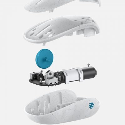 Microsoft Ocean Plastic Mouse internals