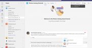 Shared channel user interface in Microsoft Teams