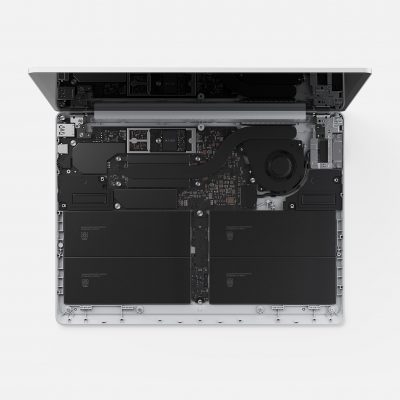 Internals of Surface Laptop Go 2