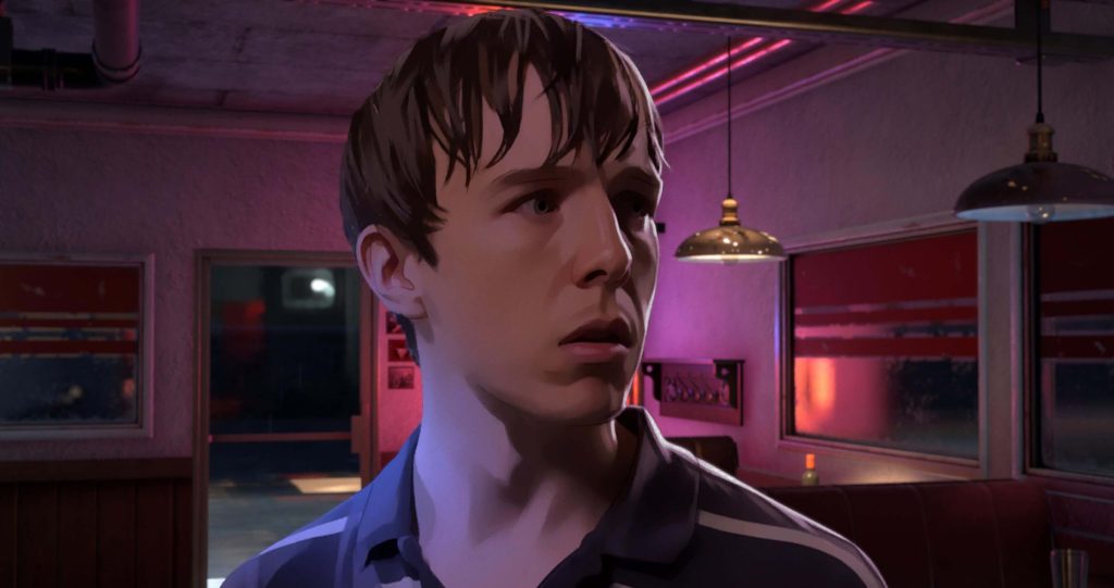 A screenshot of a boy in a video game